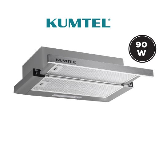 Kumtel Sürgülü Aspiratör İnoks