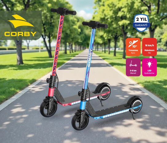 Corby Elektrikli Çocuk Scooter CS50