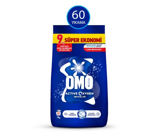 Omo Active Oxygen Toz Deterjan Beyazlar