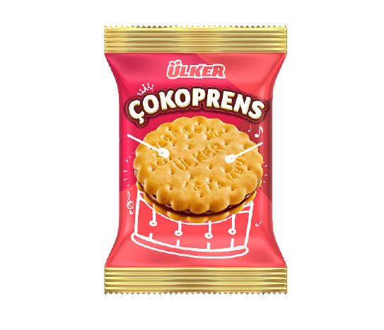 Çokoprens Kakao Kremalı Bisküvi