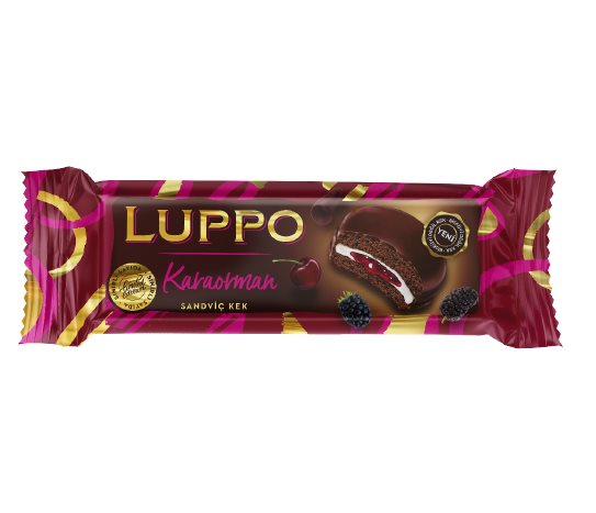 Luppo Karaorman Meyve Aromalı Çikolata Kaplı Kek