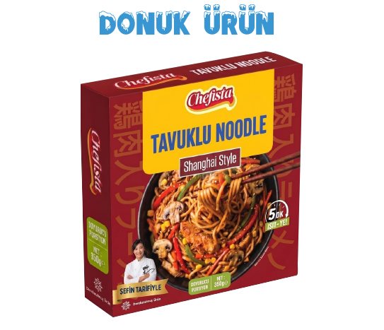 Chefista Shangai Style Tavuklu Noodle