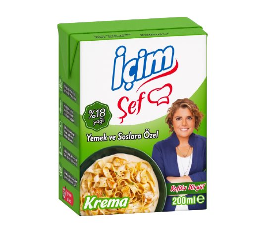 İçim Şef %18 Yağlı Krema