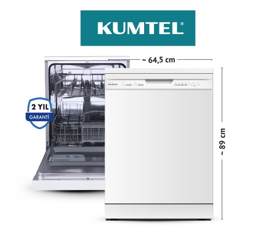 Kumtel 4 PROGRAM BULAŞIK MAKİNESİ HDW-01