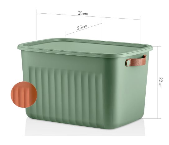 Çok Amaçlı Kapaklı Kutu ~15 L