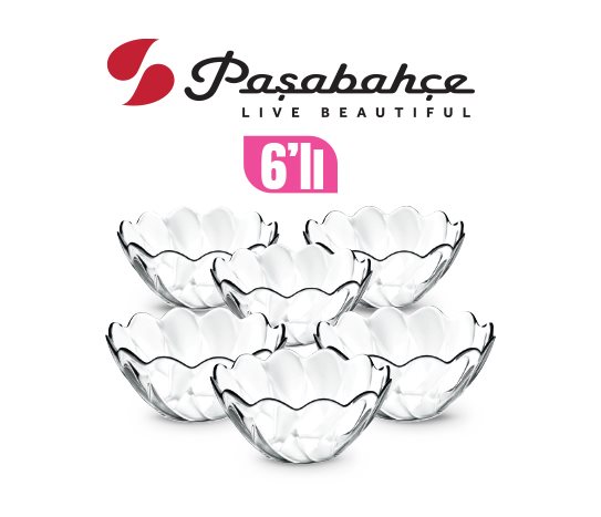Paşabahçe Cam Kase Seti ~13 cm