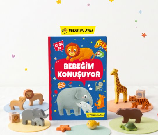 YÜKSELEN ZEKA 12-36 AY BEBEĞİM KONUŞUYOR KİTABI