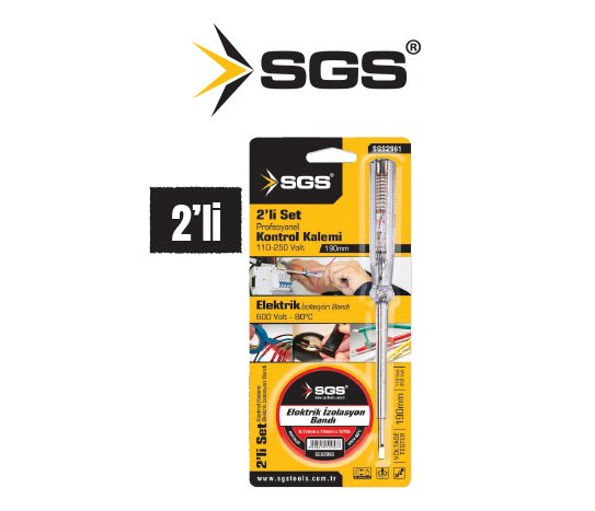 Sgs Kontrol Kalemi +Elektrik Bandı