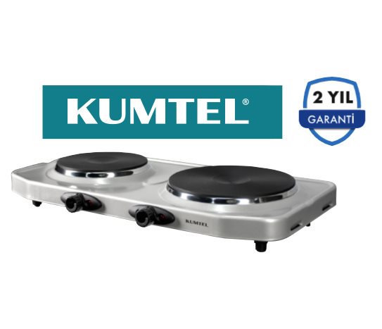 Kumtel Çift Elektrikli Ocak Hotplate