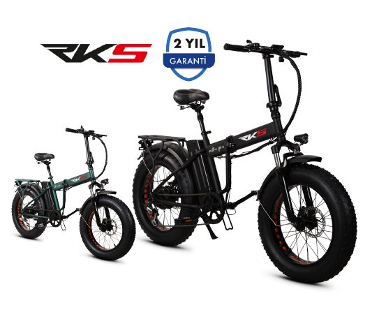 Rks Nitro Pro Katlanır Kalın Teker Elektrikli Bisiklet