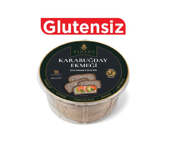 Ridada Glutensiz %100 Karabuğday Ekmeği
