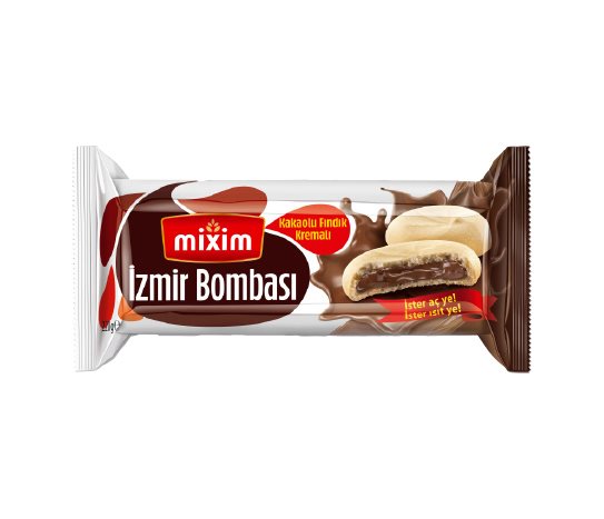Mixim Kakaolu Fındık Kremalı İzmir Bombası