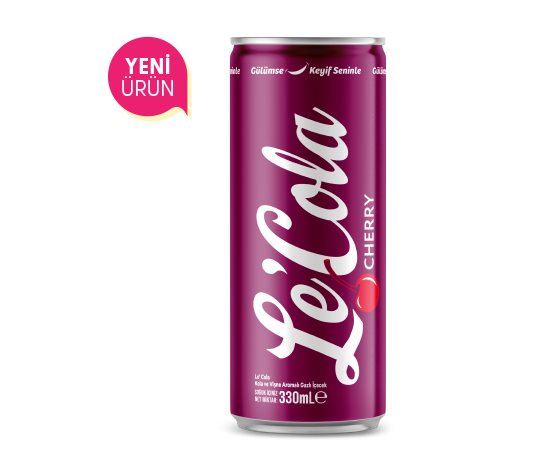 LE’ COLA KOLA &amp; VİŞNE AROMALI GAZLI İÇECEK