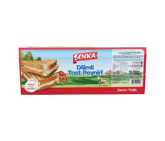 Anka Yarım Yağlı Dilimli Tost Peyniri