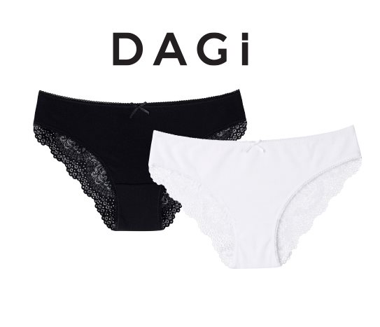 Dagi Dantelli Brazilian Külot Kadın