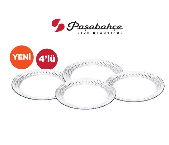 Paşabahçe Rain Tatlı Tabağı