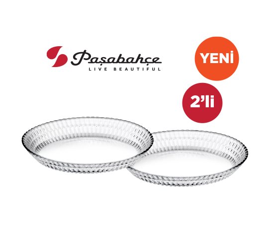 Paşabahçe Rain Oval Servis Tabağı