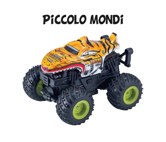 Piccolo Mondi Işıklı Sesli Off Rood Büyük Teker Araba