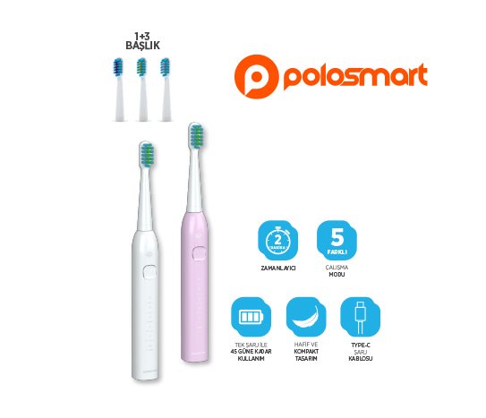 Polosmart Şarjlı Diş Fırçası PSC111