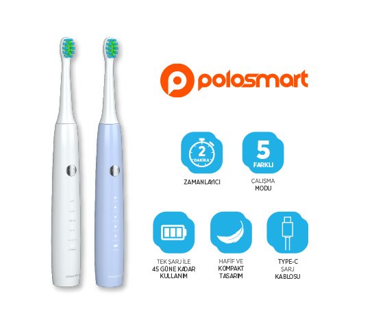 Polosmart Şarjlı Diş Fırçası PSC112