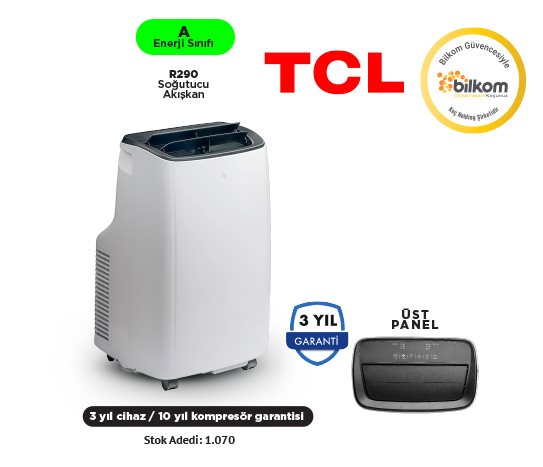TCL 9000 BTU Portatif Klima TAC-09CPB/DL2