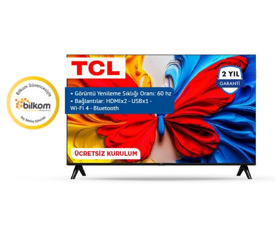 TCL 32 İNÇ FULL HD QLED ANDROİD TV 32S5K