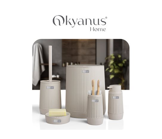 Okyanus Home BEJ BANYO SETİ