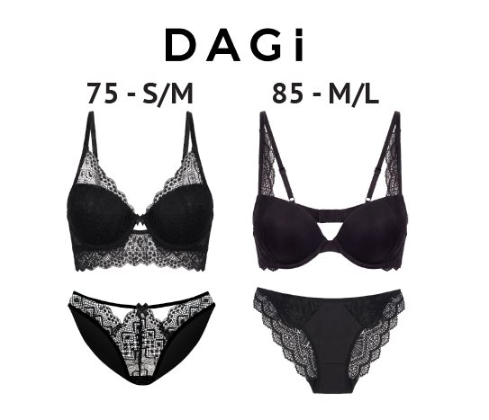 Dagi Sütyen ve Külot Seti