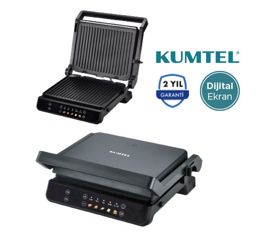 Kumtel Tost Makinesi Siyah TTM-10