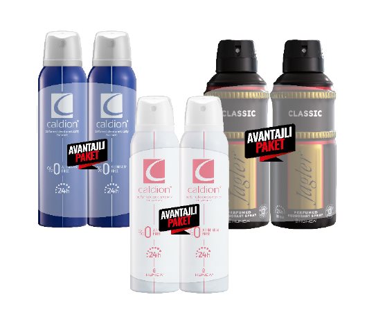 Caldion-Jagler 2’li Deodorant Seti