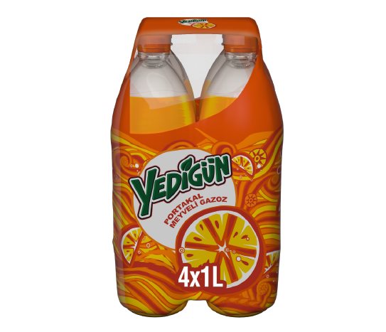 Yedigün Portakal Aromalı Gazlı İçecek