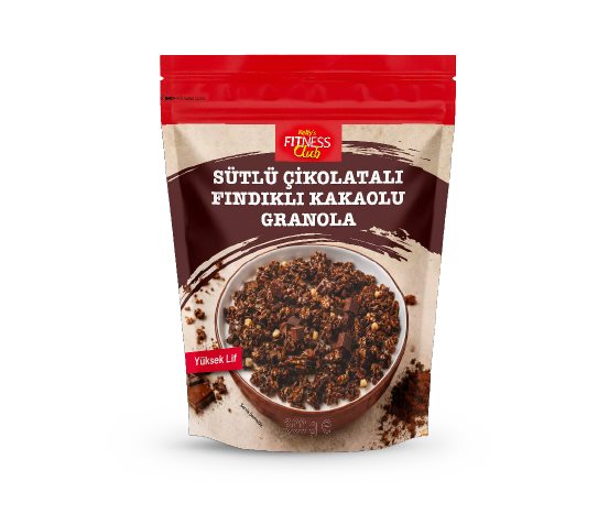 Kelly's Fitness Club Çikolatalı Fındıklı Granola