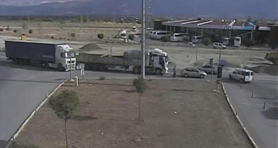 Trafik kazaları MOBESE'de!