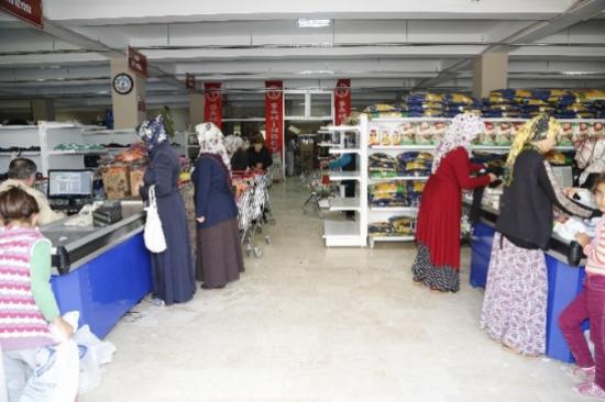 Sosyal Market'te Bayram Yoğunluğu