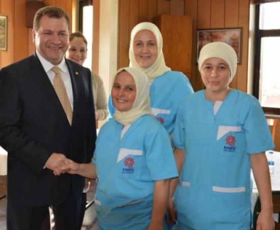 Karesi Belediyesi'nde Bayramlaşma Yapıldı