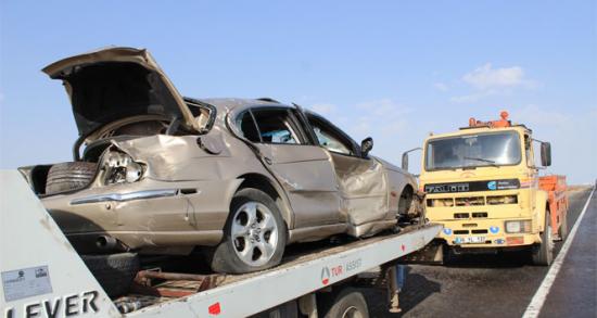 Siverek'te trafik kazası: 2'si çocuk 8 yaralı!