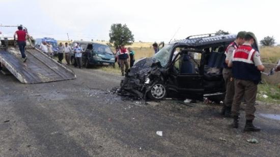Çankırı'da Kaza: 10 Yaralı