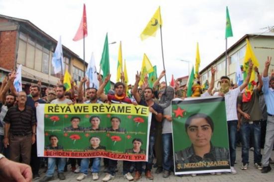 Pkk'lı Meryem Sayak'ın Cenazesi Karlıova'ya Getirildi