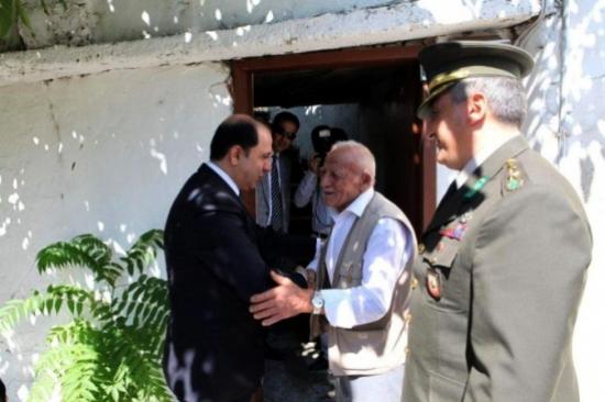 Kore Gazisine Sevindiren Ziyaret