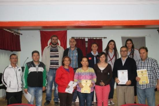 Öğretmen Liderlere Sertifikaları Verildi