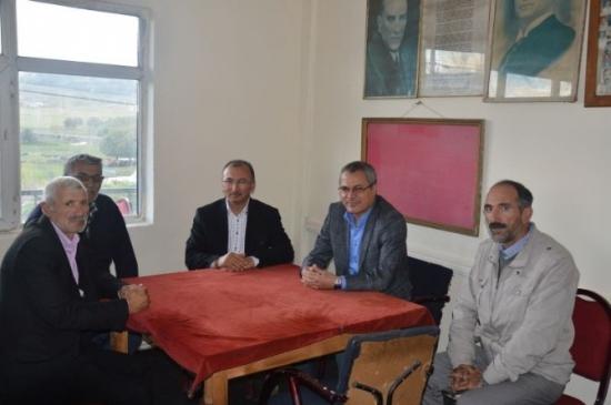 Vali Deniz Belediye Başkanı İle Birlikte Köylerde İncelemelerde Bulundu