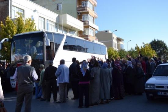Bor'da Hacılar Kutsal Topraklara Uğurlandı