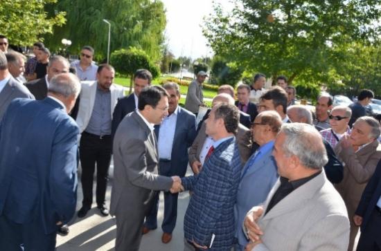 Vali Akdemir Erzincan'a Veda Etti