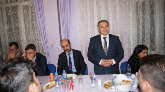 Kaymakam Duru'ya Veda Yemeği