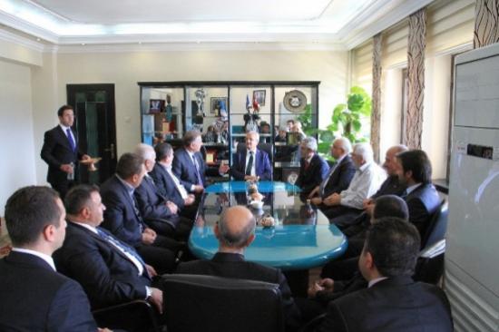 Ahilerden Başkan Başsoy'a Ziyaret