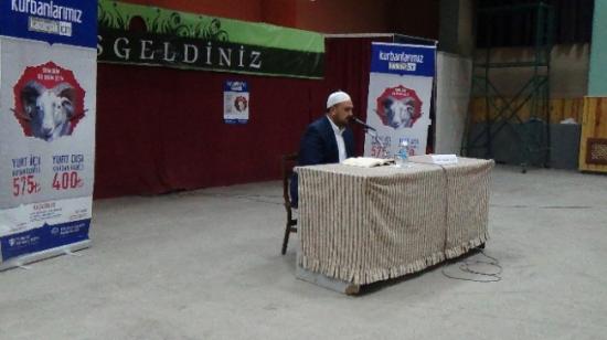 Erzincan'da İslamda Kurban Anlayışı Konferansı