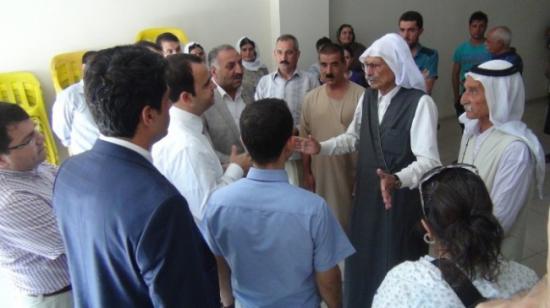 Kızıltepe'de Yezidilere Temizlik Paketi Yardımı Yapıldı