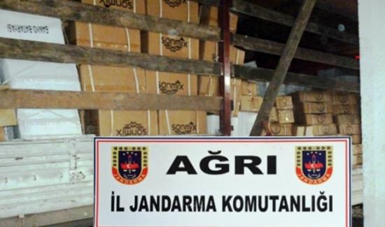 Ağrı'da Kaçakçılık Operasyonu