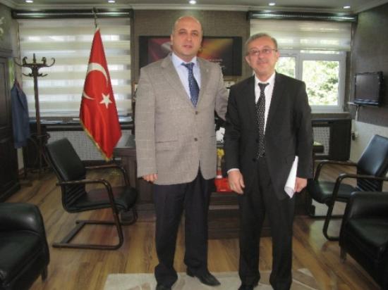 Prof. Subaşı Kaymakam Yolcu'yu Ziyaret Etti