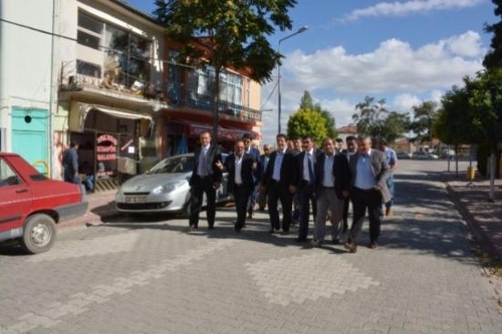 Başkan Yazgı Ağaçören'de